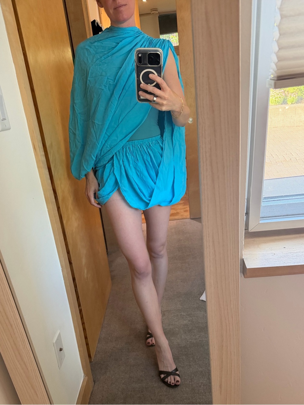 ALAÏA Blue Runway Mini Dress w Tag